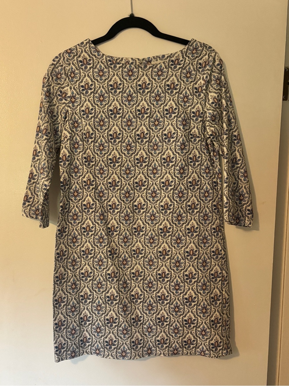 Senes Floral Printed Shift Dress, Size S